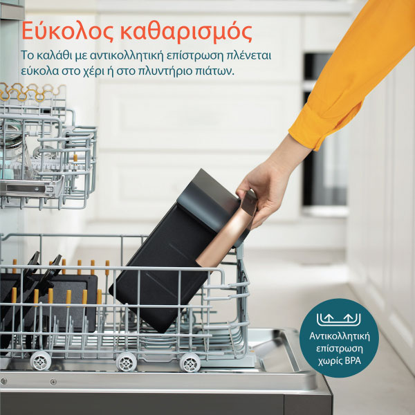 აერო გრილი, Cosori Dual Blaze Twin, KAAPAFCSSEU0204Y, ორმაგი მოსახსნელი უჯრით, Wi-Fi, 10lt, შავი (ახალი პროდუქტი დალუქული)