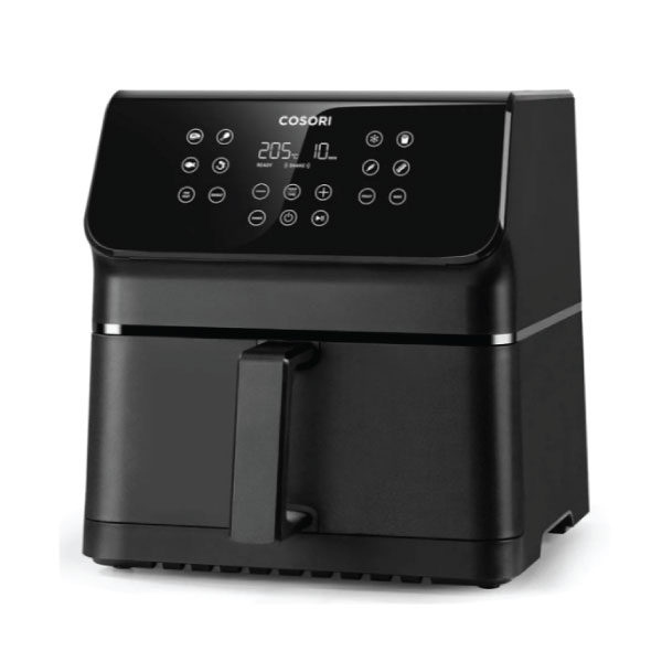 აერო გრილი, Cosori Premium II CAF-P651-KEUR, 11 პროგრამა, ტაიმერი, AirWhisper, 6.2 lt, შავი (ახალი პროდუქტი დალუქული)