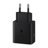 მობილურის დამტენი Samsung (EP-T4511NBEGEU) კაბელის გარეშე, USB-C პორტით, 45W, Power Delivery / Quick Charge 2.0, შავი (ახალი პროდუქტი დალუქული)
