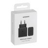 მობილურის დამტენი Samsung (EP-T4511NBEGEU) კაბელის გარეშე, USB-C პორტით, 45W, Power Delivery / Quick Charge 2.0, შავი (ახალი პროდუქტი დალუქული)
