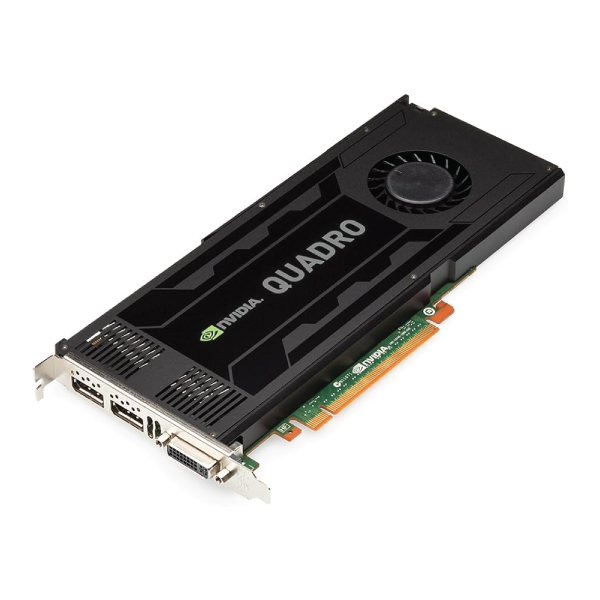 ვიდეო ბარათი NVIDIA Quadro K4000, 3GB DDR5, 192 BIT, 1 x Dual-Link DVI-I, 2 x DisplayPort
