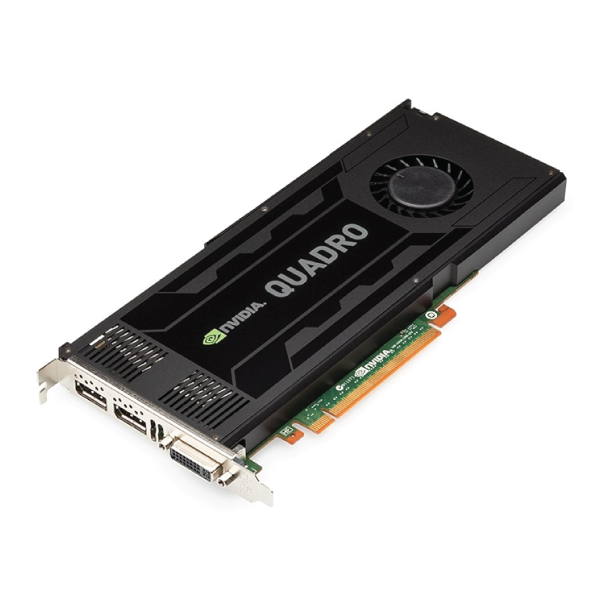 ვიდეო ბარათი NVIDIA Quadro K4000, 3GB DDR5, 192 BIT, 1 x Dual-Link DVI-I, 2 x DisplayPort