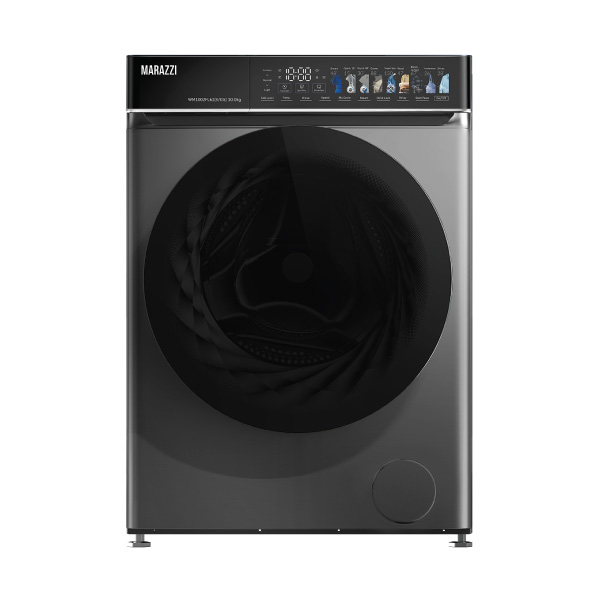 სარეცხი მანქანა MARAZZI WM1002FL62(S/DG), 10კგ, 1400 RPM, ინვენტორული BLDC, ნაცრისფერი (ახალი დალუქული პროდუქტი)
